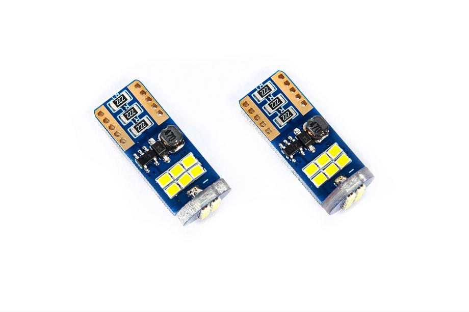 Signaallamp Niken W5W 12V 18 LED (2 stuks) V-1 Foto 2