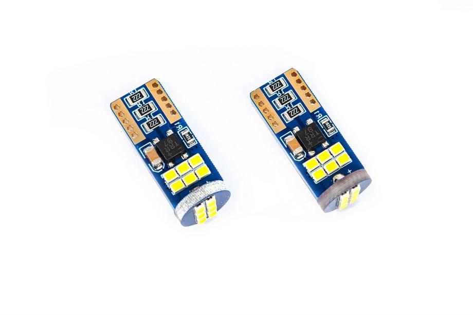 Signaallamp Niken W5W 12V 18 LED (2 stuks) V-1 Foto 3