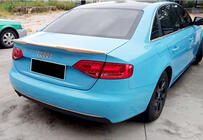 Audi A4 B8 2007–2015 DPT M4 spoiler (ABS, hoogglans zwart) foto 3