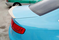 Audi A4 B8 2007–2015 DPT M4 spoiler (ABS, hoogglans zwart) foto 4
