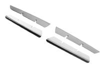 Renault Megane II 2004–2009 RVS grille sierlijsten (model 2006↗, set van 4) Carmos - Turks staal foto 3