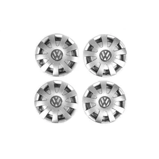 Wieldoppen grijs ABS (1-rings, 4 stuks) Volkswagen Crafter 2006–2016 foto 4