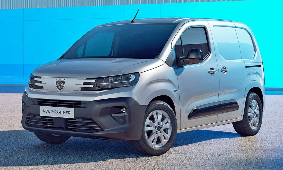 Review van de vernieuwde elektrische bestelwagen Peugeot e-Partner 2024