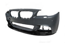 BMW 5 Serie F10/F11 2010–2016 Voorbumper lip DPT Lip V-1 (voor M-Performance, hoogglans zwart) foto 10