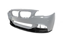 BMW 5 Serie F10/F11 2010–2016 Voorbumper lip DPT Lip V-2 (voor M-Performance, hoogglans zwart) foto 9