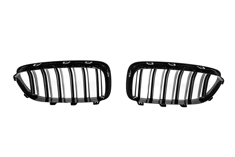 BMW 5 Serie F10/F11 2010–2016 Niergrilles M-Look (hoogglans zwart) Foto 5