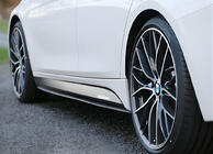 BMW 5 Serie F10/F11 2010–2016 DPT V-1 dorpelverlengers (voor M-Sport/M5 dorpels, hoogglans zwart) foto 2