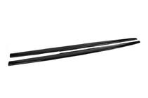 BMW 5 Serie F10/F11 2010–2016 DPT V-1 dorpelverlengers (voor M-Sport/M5 dorpels, hoogglans zwart) foto 11