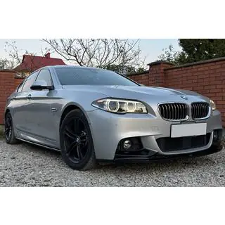 DPT V-1 dorpelverlengers (voor M-Sport/M5 dorpels, hoogglans zwart) foto 1