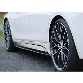 DPT V-1 dorpelverlengers (voor M-Sport/M5 dorpels, hoogglans zwart) BMW 5 Serie F10/F11 2010–2016 foto 2