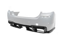 BMW 5 Serie F10/F11 2010–2016 Achterdiffuser DPT V-1 (voor M-Performance, hoogglans zwart) foto 14