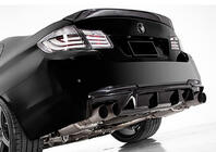 BMW 5 Serie F10/F11 2010–2016 Achterdiffuser DPT V-2 (voor M-Performance, hoogglans zwart) foto 3