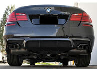 BMW 5 Serie F10/F11 2010–2016 Achterdiffuser DPT V-2 (voor M-Performance, hoogglans zwart) foto 1