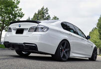 BMW 5 Serie F10/F11 2010–2016 Achterdiffuser DPT V-2 (voor M-Performance, hoogglans zwart) foto 5