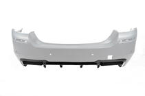 BMW 5 Serie F10/F11 2010–2016 Achterdiffuser DPT V-2 (voor M-Performance, hoogglans zwart) foto 11