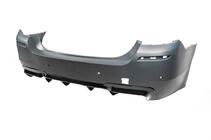 BMW 5 Serie F10/F11 2010–2016 Achterdiffuser DPT V-2 (voor M-Performance, hoogglans zwart) foto 12