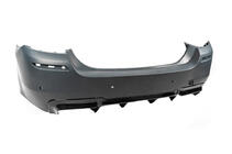BMW 5 Serie F10/F11 2010–2016 Achterdiffuser DPT V-2 (voor M-Performance, hoogglans zwart) foto 6