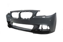 BMW 5 Serie F10/F11 2010–2016 Frontbumper lip spoiler DPT Lip V-3 (voor M-Performance, hoogglans zwart) foto 13