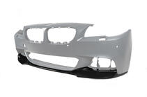 BMW 5 Serie F10/F11 2010–2016 Frontbumper lip spoiler DPT Lip V-3 (voor M-Performance, hoogglans zwart) foto 10