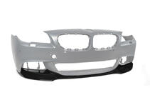 BMW 5 Serie F10/F11 2010–2016 Frontbumper lip spoiler DPT Lip V-3 (voor M-Performance, hoogglans zwart) foto 9
