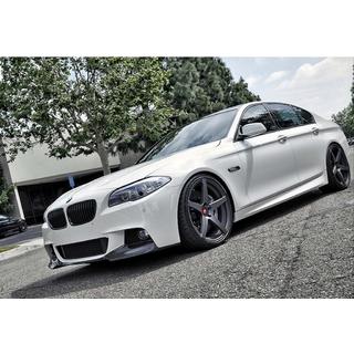 Frontbumper lip spoiler DPT Lip V-3 (voor M-Performance, hoogglans zwart) BMW 5 Serie F10/F11 2010–2016 foto 3