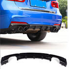 BMW 3 Serie F30/F31 2012–2019 Achterdiffuser DPT V-3 (voor M Performance, hoogglans zwart) foto 4