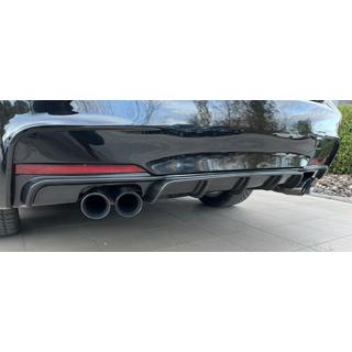 Achterdiffuser DPT V-3 (voor M Performance, hoogglans zwart) BMW 3 Serie F30/F31 2012–2019 foto 1