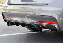 BMW 3 Serie F30/F31 2012–2019 Achterdiffuser DPT V-4 (voor M Performance, hoogglans zwart) foto 3