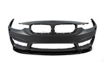 BMW 3 Serie F30/F31 2012–2019 DPT Lip V-1 voorbumperlip (voor M3, hoogglans zwart) foto 12