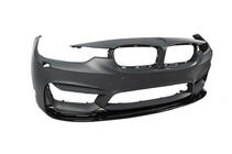 BMW 3 Serie F30/F31 2012–2019 DPT Lip V-1 voorbumperlip (voor M3, hoogglans zwart) foto 13