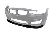 BMW 3 Serie F30/F31 2012–2019 DPT Lip V-1 voorbumperlip (voor M3, hoogglans zwart) foto 2
