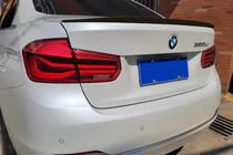 BMW 3 Serie F30/F31 2012–2019 M3-Style spoiler (voor F30/F80, hoogglans zwart) foto 1