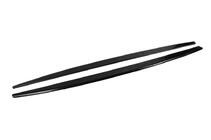BMW 3 Serie F30/F31 2012–2019 DPT V-1 dorpelcovers (voor M-Sport dorpels, hoogglans zwart) foto 3