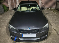 BMW 3 Serie F30/F31 2012–2019 DPT Lip V-2 voorbumper lip (Voor M3, glanzend zwart) foto 6