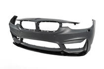 BMW 3 Serie F30/F31 2012–2019 DPT Lip V-2 voorbumper lip (Voor M3, glanzend zwart) foto 14