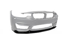 BMW 3 Serie F30/F31 2012–2019 DPT Lip V-2 voorbumper lip (Voor M3, glanzend zwart) foto 9