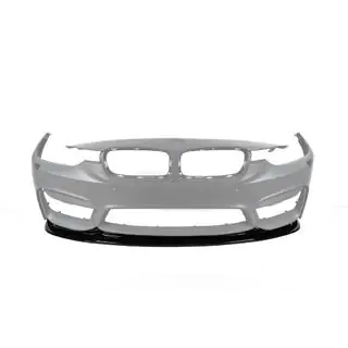 DPT Lip V-2 voorbumper lip (Voor M3, glanzend zwart) foto 2