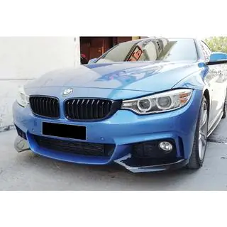 Voorbumper lip DPT Flap V-1 (voor M-Technic, hoogglans zwart)