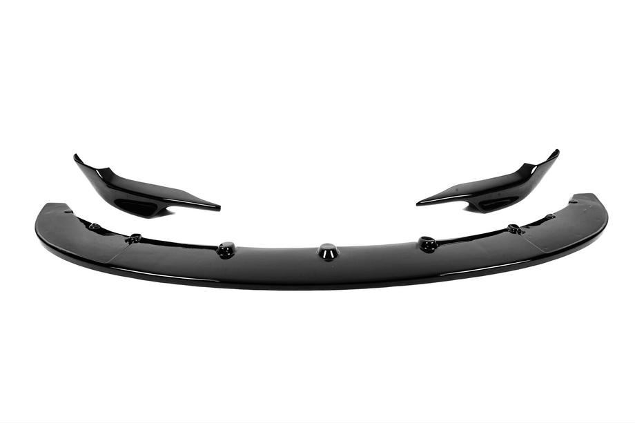 BMW 4 Serie F32/F33/F36 2012–2020 Front bumper lip spoiler DPT LIP V-3 (voor M-Sport, glanzend zwart) Foto 9