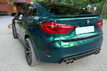 BMW X6 F16 2014–2019 DPT spoiler (hoogglans zwart) foto 3