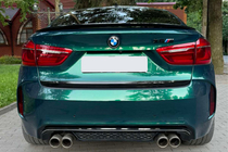 BMW X6 F16 2014–2019 DPT spoiler (hoogglans zwart) foto 1