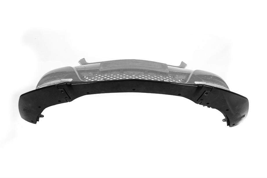 Mercedes C-klasse W204 2007–2015 Lipspoiler voorbumper DPT V1 (2011-2015, glanzend zwart) Foto 8