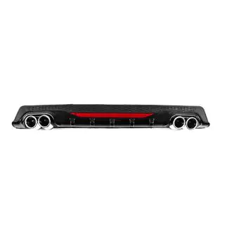 Universele achterdiffuser DPT AMG Style V-1 (ABS) (grijs+zwart) foto 1
