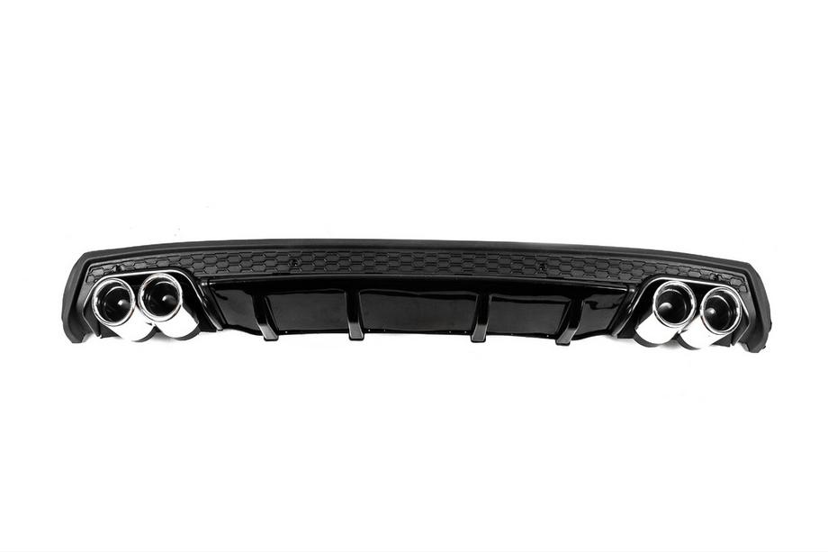 Universele achterdiffuser DPT V-1 (ABS) (zwart hoogglans) Foto 1