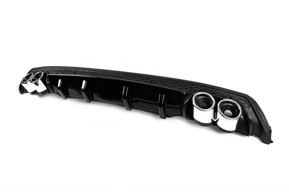 Universele achterdiffuser DPT V-1 (ABS) (zwart hoogglans) Foto 2