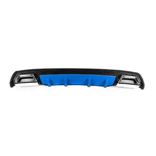 Universele achterdiffuser DPT V-3 (ABS) (blauw + zwart hoogglans) foto 1