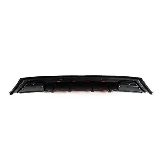 Universele achterdiffuser DPT V-5 (ABS) (rood+zwart hoogglans) foto 4