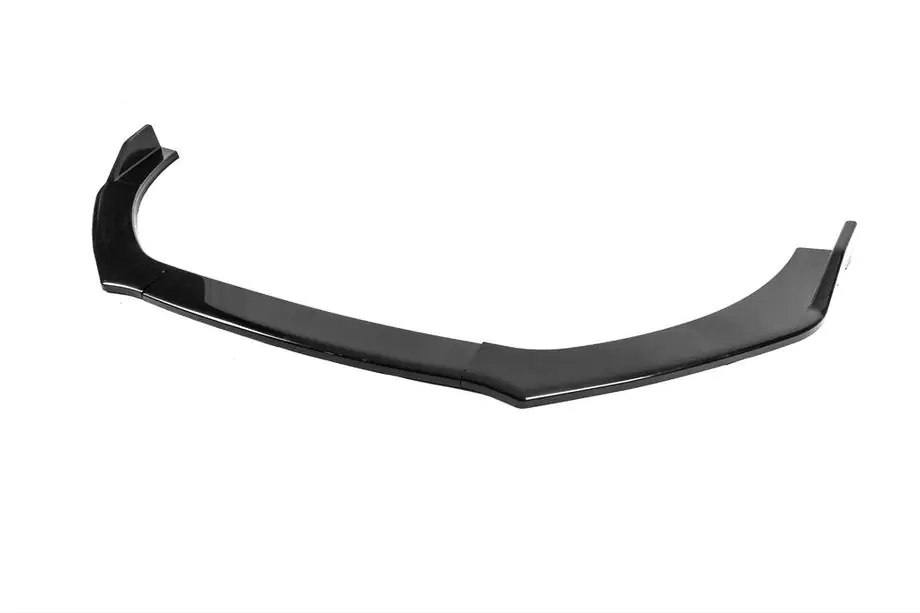 Universele front lip spoiler DPT V-2 (ABS, hoogglans zwart) Foto 6
