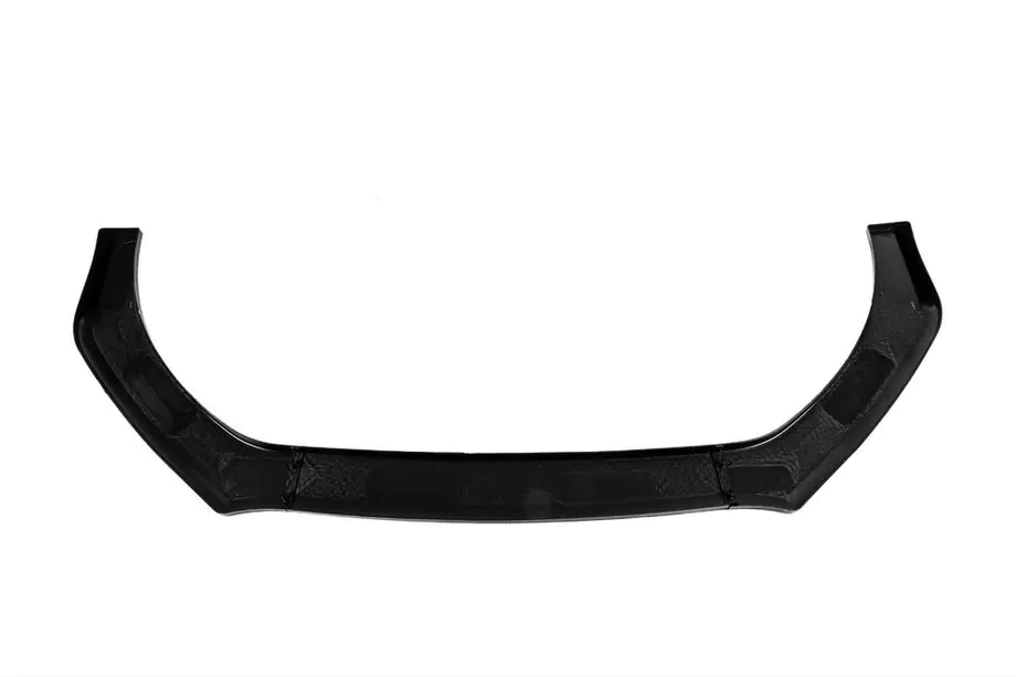 Universele front lip spoiler DPT V-2 (ABS, hoogglans zwart) Foto 8
