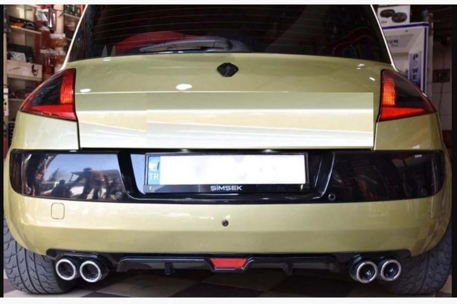 Universele achterdiffuser DPT V-7 (ABS) (mat zwart) Foto 7